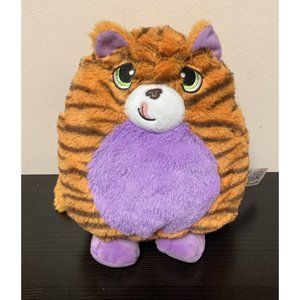 Misfittens Get Meowt! Fidget Orange Tabby Cat Plush Stuffed Animal Toy 9”